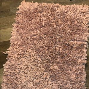 Pink rug 30 inches x 46 inches